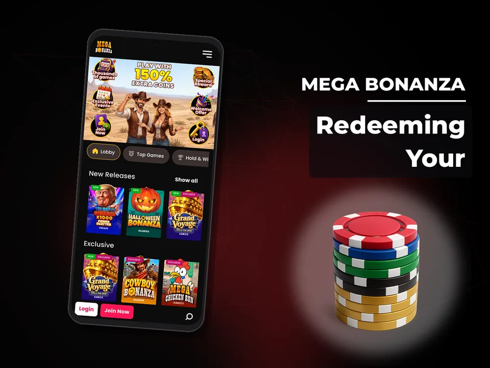 Mega Bonanza - Redeeming Your