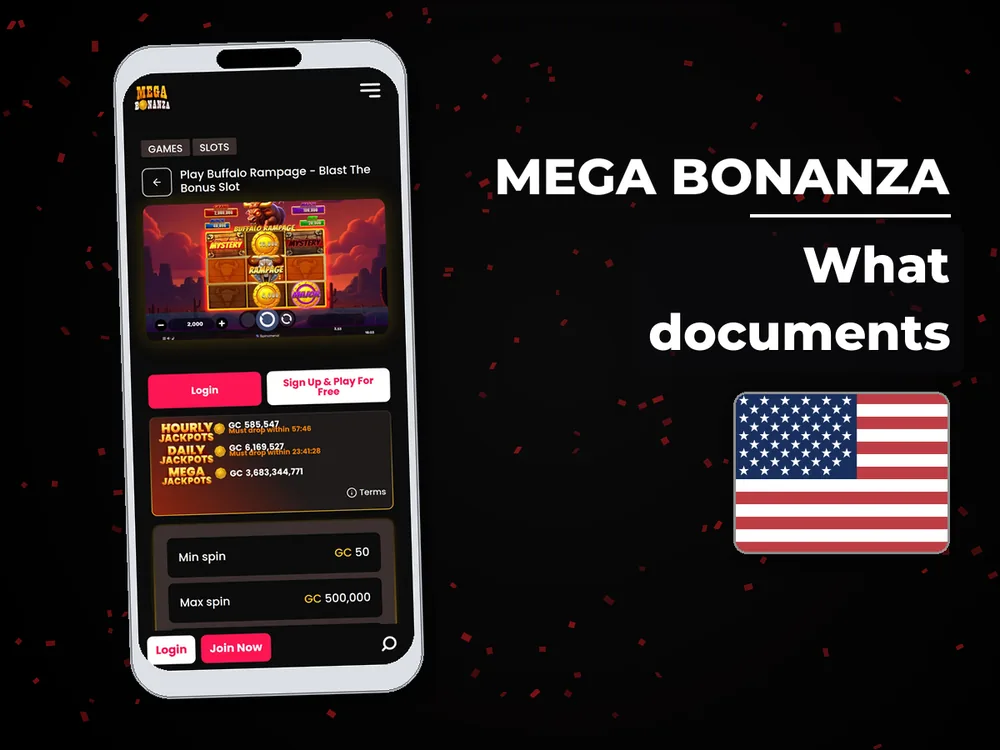 Mega Bonanza - What documents