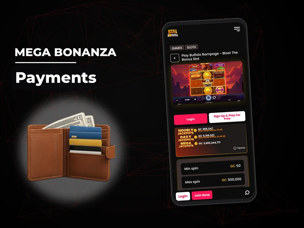 Mega Bonanza - Payments