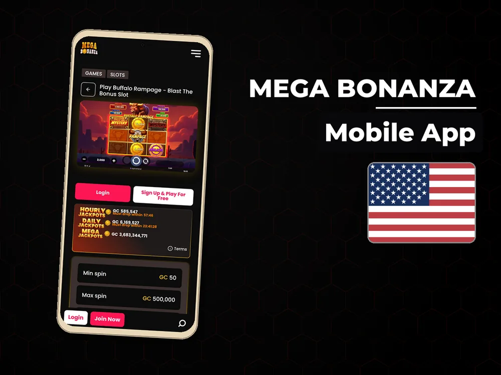 Mega Bonanza - Mobile App