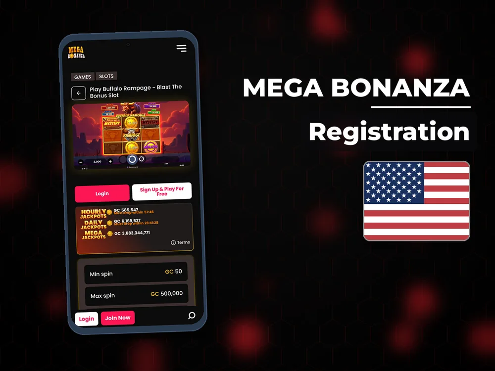 Mega Bonanza - Registration