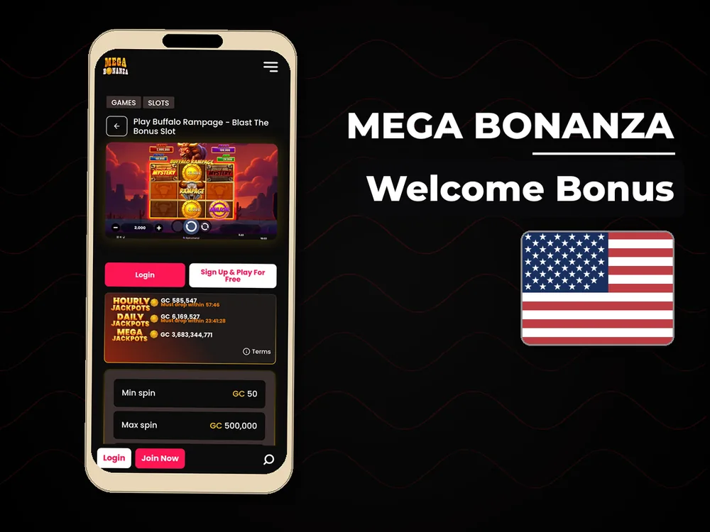 Mega Bonanza - Welcome Bonus