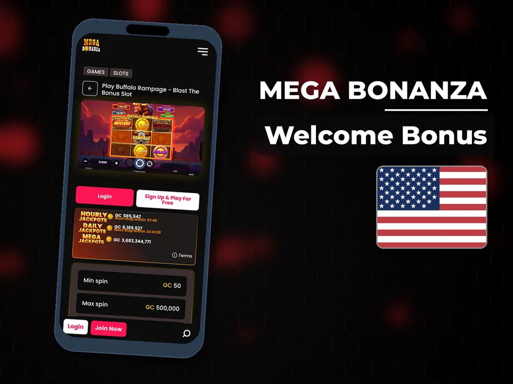 Mega Bonanza - Welcome Bonus
