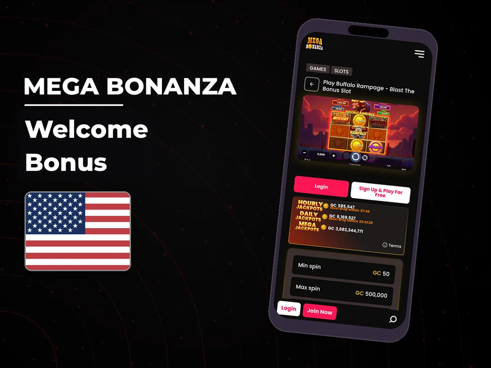 Mega Bonanza - Welcome Bonus