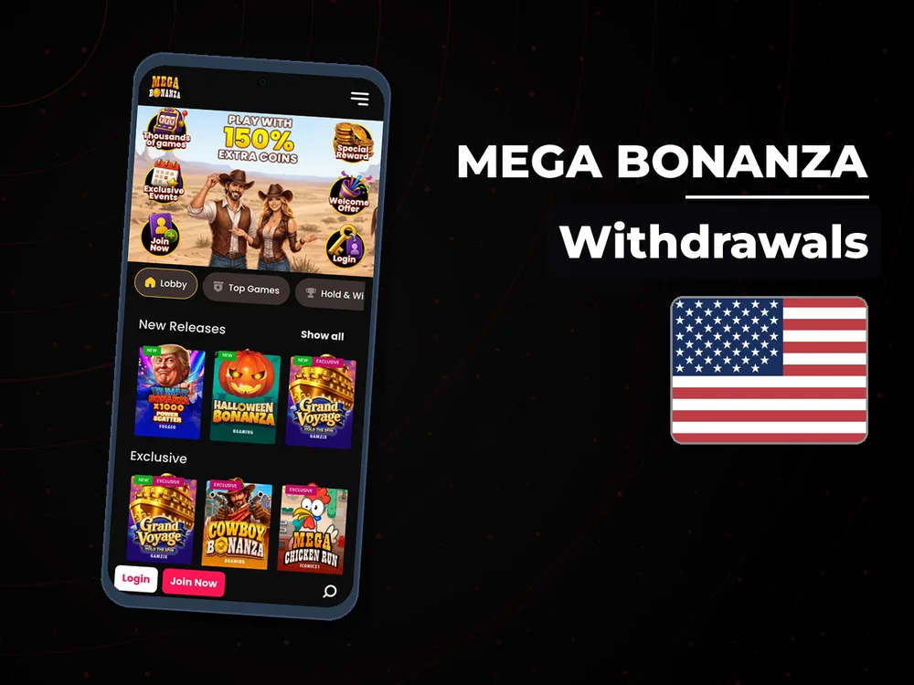 Mega Bonanza - Withdrawals