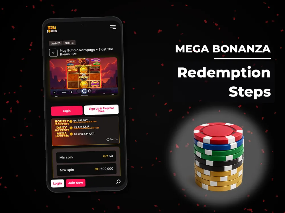 Mega Bonanza - Redemption Steps